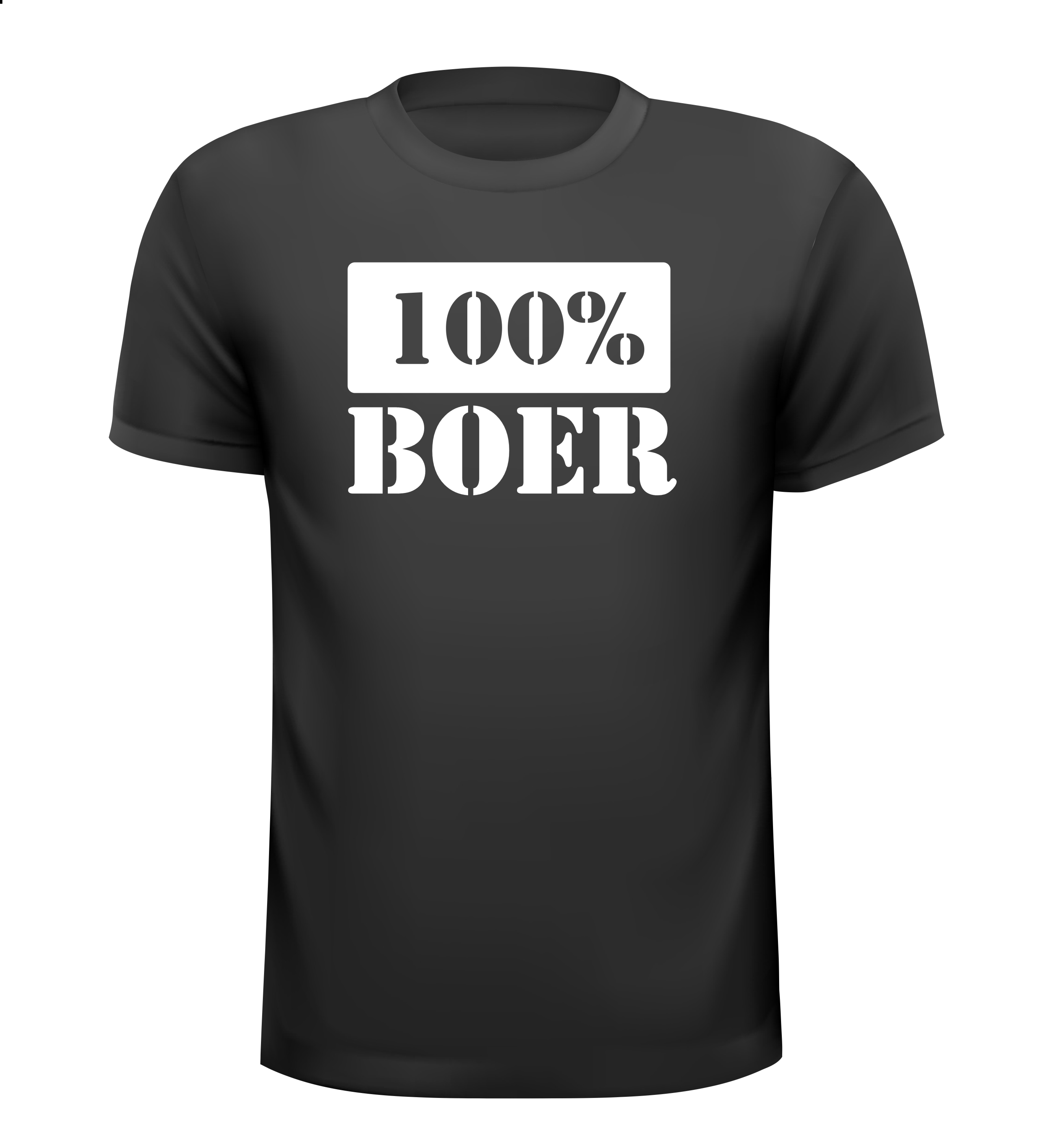 100 procent boer t-shirt