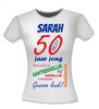 Fun T-shirt, funny shirt Sarah
