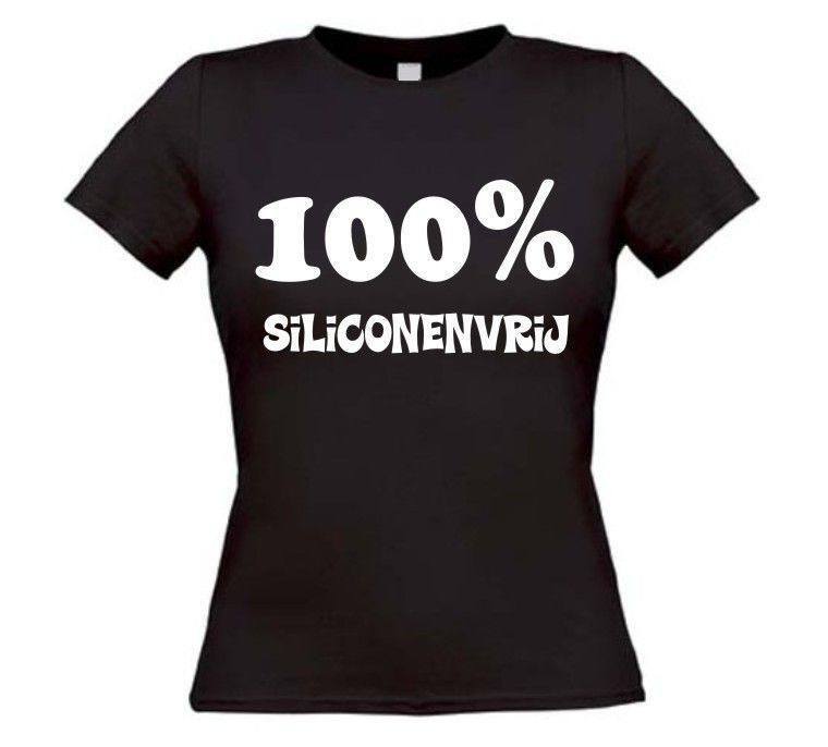 100 procent siliconenvrij T-shirt