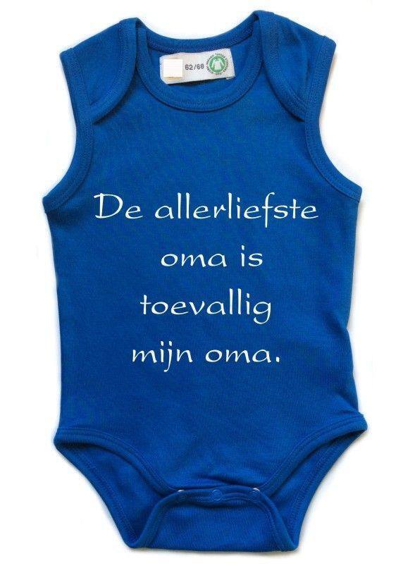 De allerliefste oma is toevallig mijn oma romper