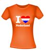 foto 10 I love Nederland t-shirt met rood wit blauw hart Nederlands vlag shirt