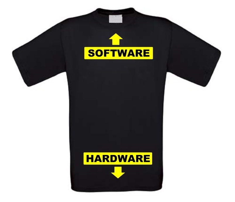hardware software T-shirt