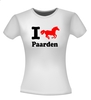 foto 4 I love paarden T-shirt
