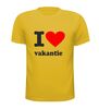 foto 15 I love vakantie T-shirt