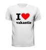 foto 3 I love vakantie T-shirt