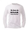 foto 4 ik ben de sjaak ik ga trouwen longsleeve