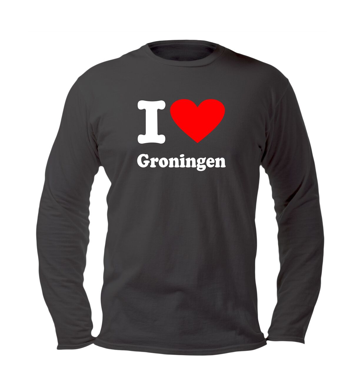 longsleeve I love Groningen