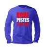 foto 2 rode pistes zijn voor losers longsleeve