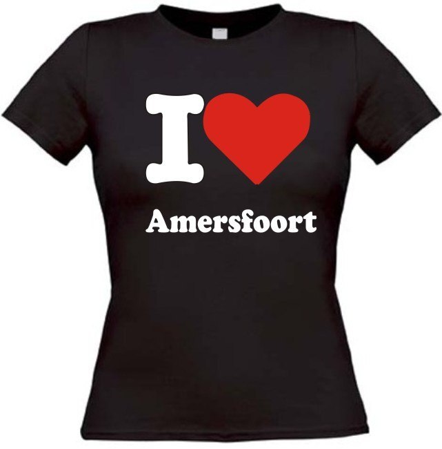 B.C. Reis te veel T-shirt I love Amersfoort Goedkope Feestwinkel