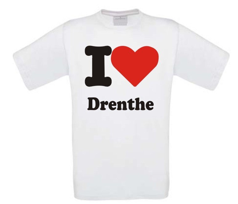 T-shirt  I love Drenthe