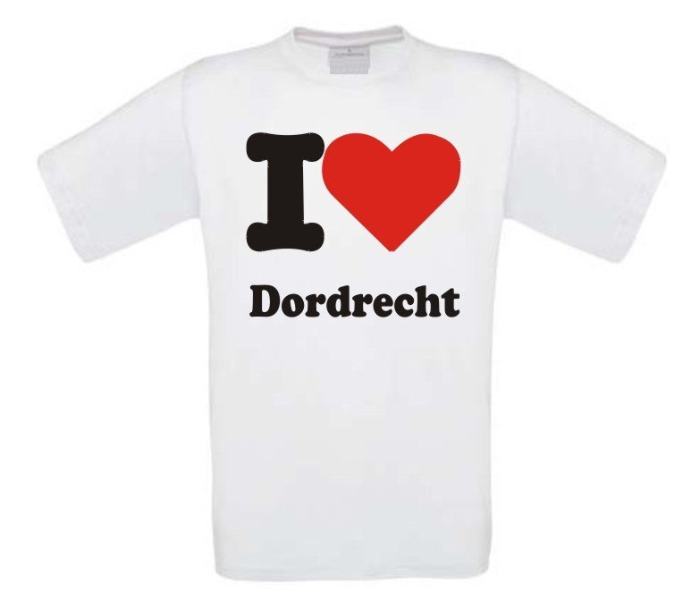 T-shirt I love Dordrecht