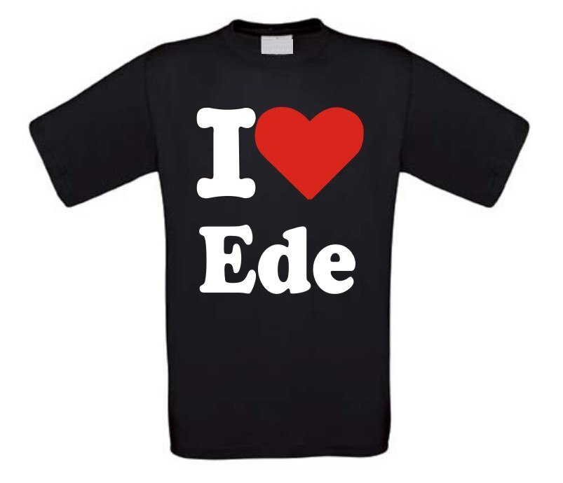 T-shirt I love Ede
