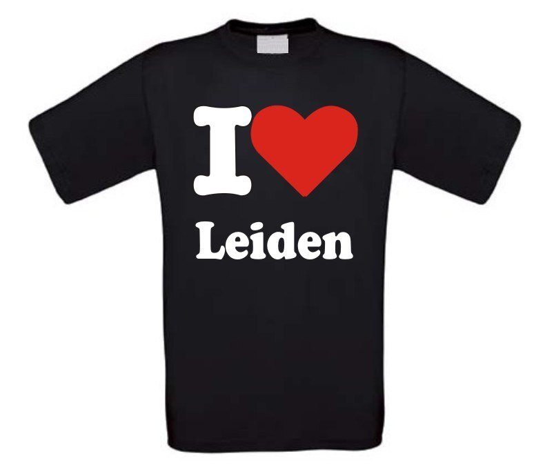 T-shirt I love Leiden