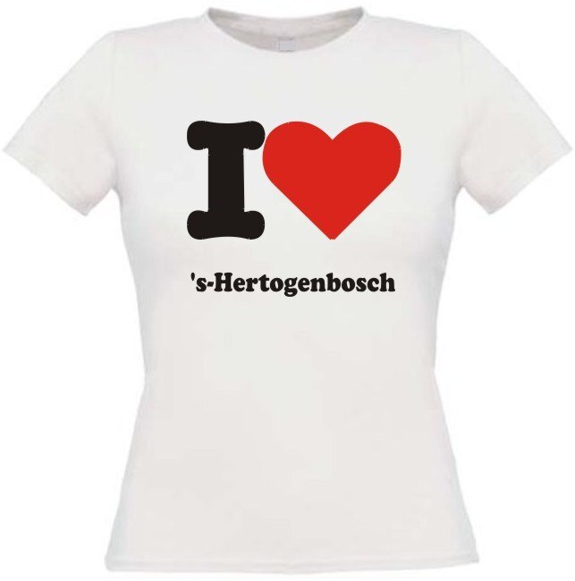 T-shirt I love 's-Hertogenbosch