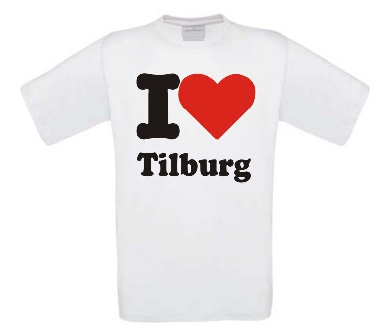 T-shirt I love Tilburg