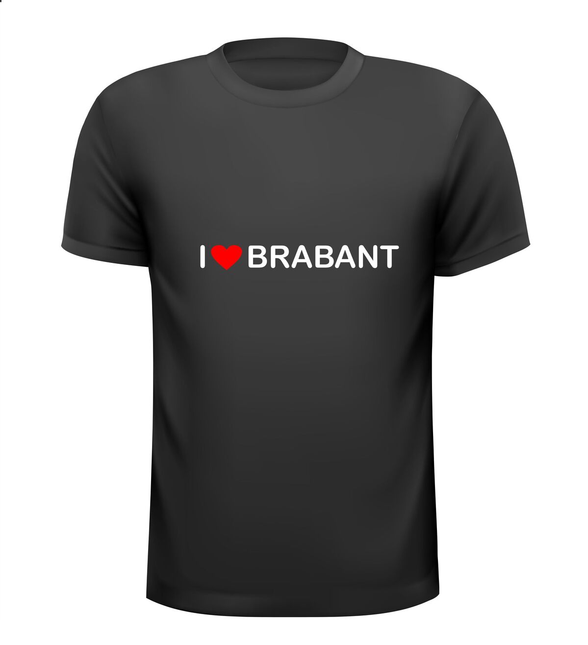T-shirt Korte Mouw I love Brabant