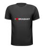 T-shirt Korte Mouw I love Brabant