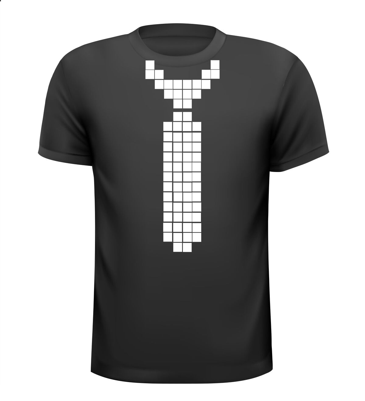 stropdas pixels shirtje