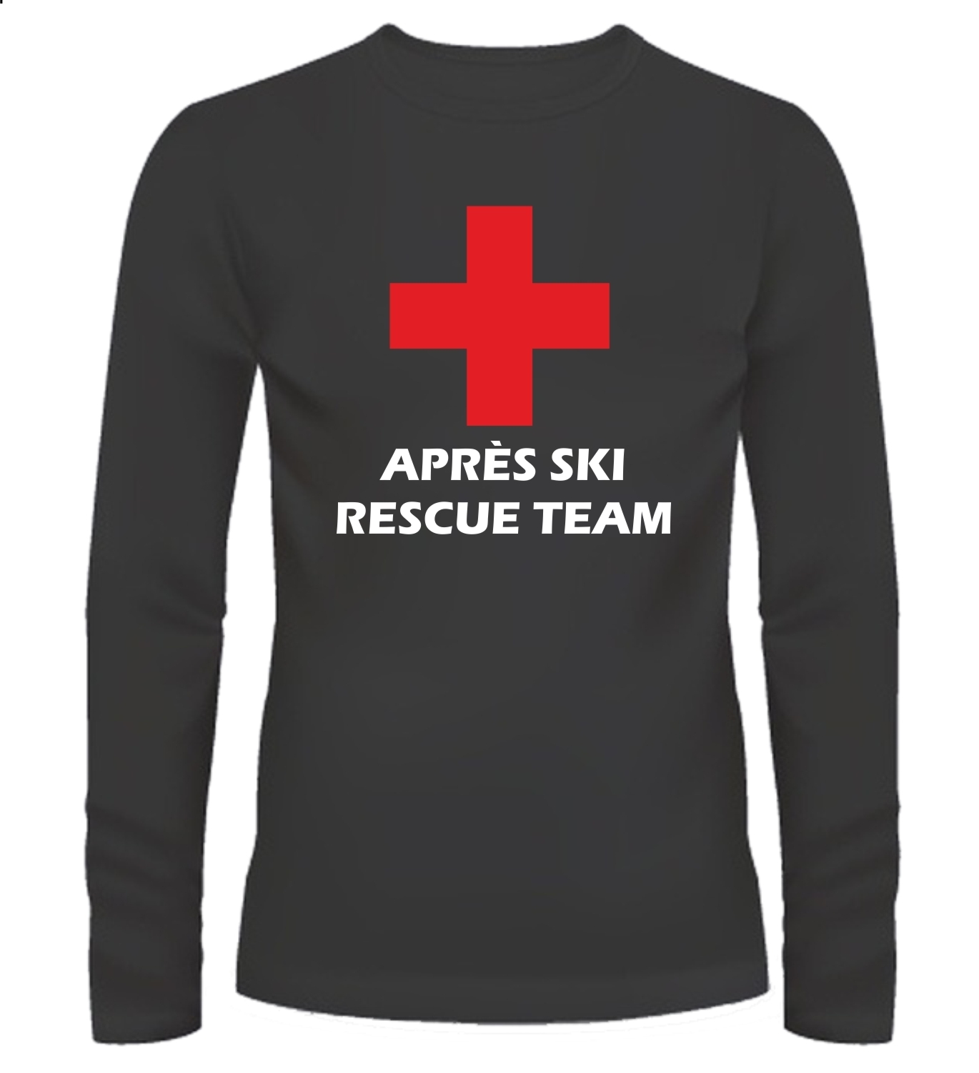 Apres ski rescue team t-shirt lange mouw 