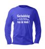 foto 2 Gelukkig is het alweer de laatste maandag van de week t-shirt  t-shirt lange mouw