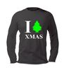 I love kerst x mas t-shirt lange mouw