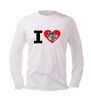 foto 4 i love snowboarden t-shirt lange mouw