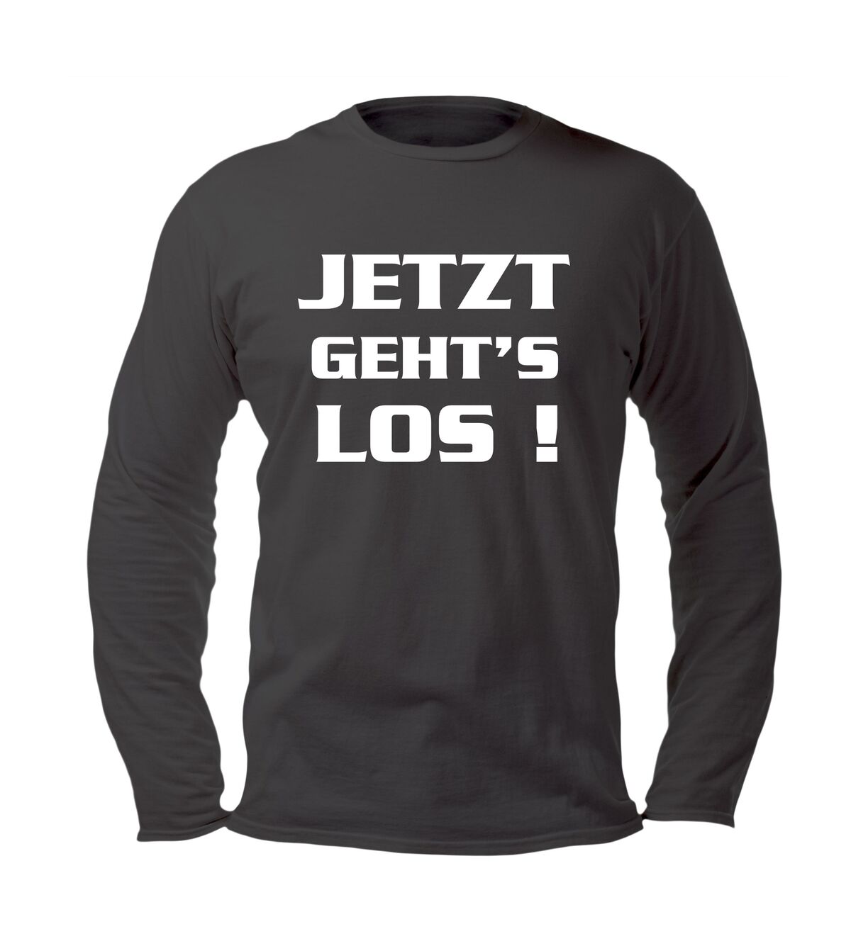 jetzt gehts los t-shirt lange mouw