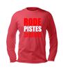 foto 3 rode pistes zijn voor watjes t-shirt lange mouw