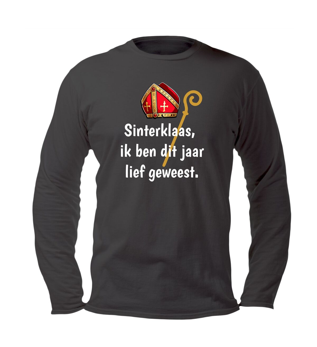 Sint ik ben dit jaar lief geweest lange mouw