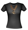foto 2 euro ketting t-shirt korte mouw