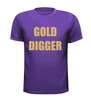 foto 3 gold digger t-shirt korte mouw