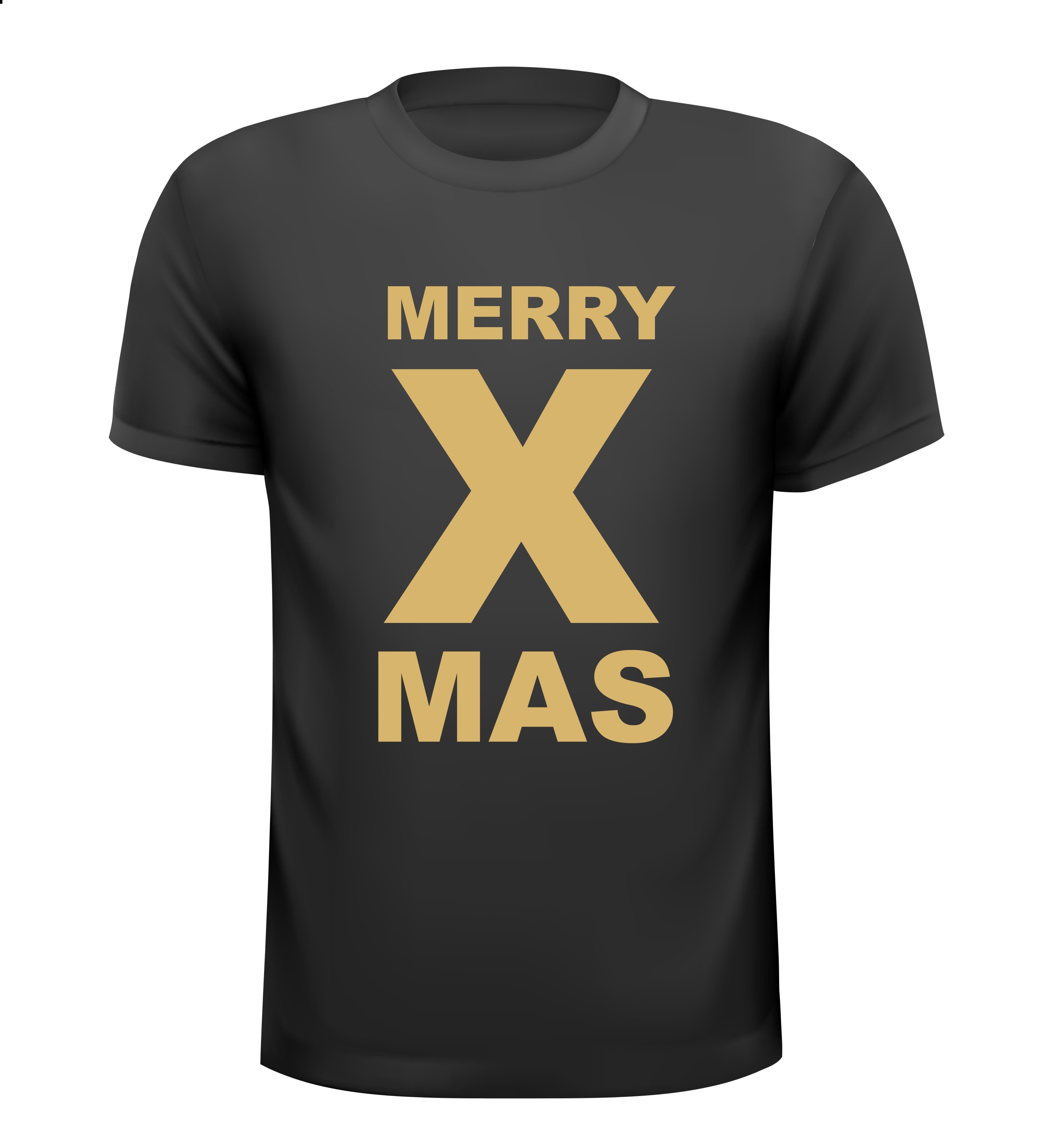 merry x mas korte mouw t-shirt