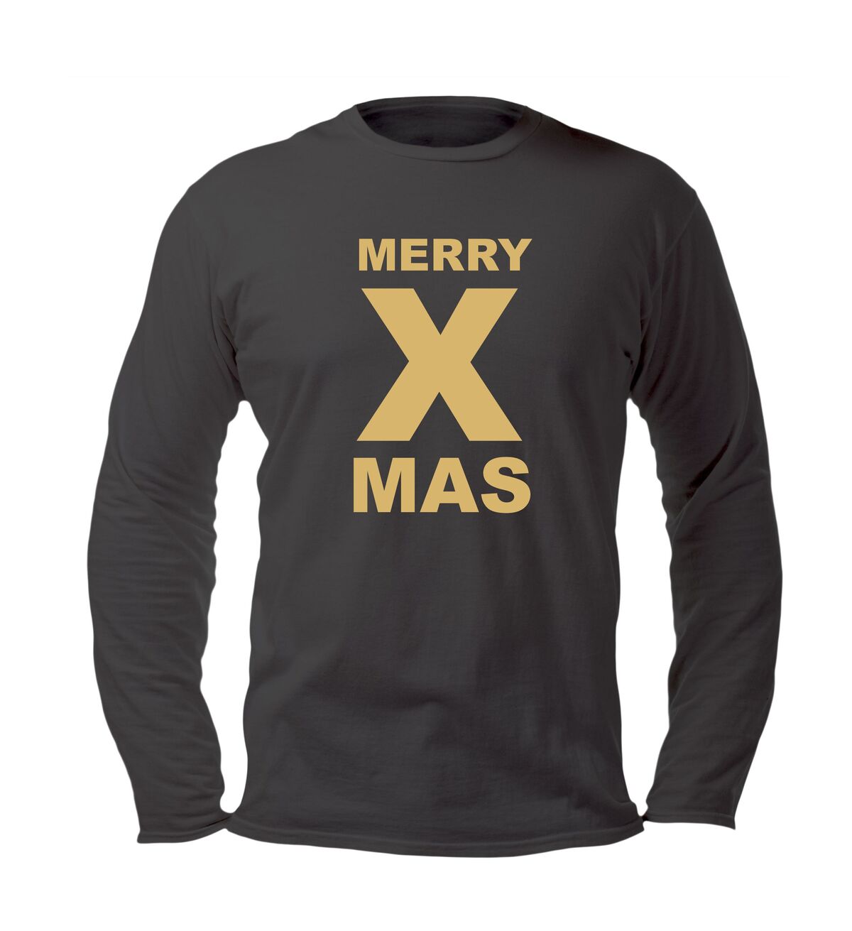 merry x mas lange mouw t-shirt