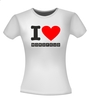 foto 4 I love Wordfeud t-shirt korte mouw