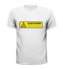 foto 1 caution beware of moving parts t-shirt korte mouw