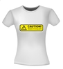 foto 2 caution beware of moving parts t-shirt korte mouw