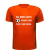 ik heb geen bal verstand van voetbal t-shirt korte mouw