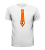 foto 3 voetbal stropdas oranje t-shirt korte mouw