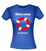 foto 2 welcome on board  t-shirt korte mouw