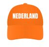 Oranje Pet opdruk Nederland WK EK voetballen Pet