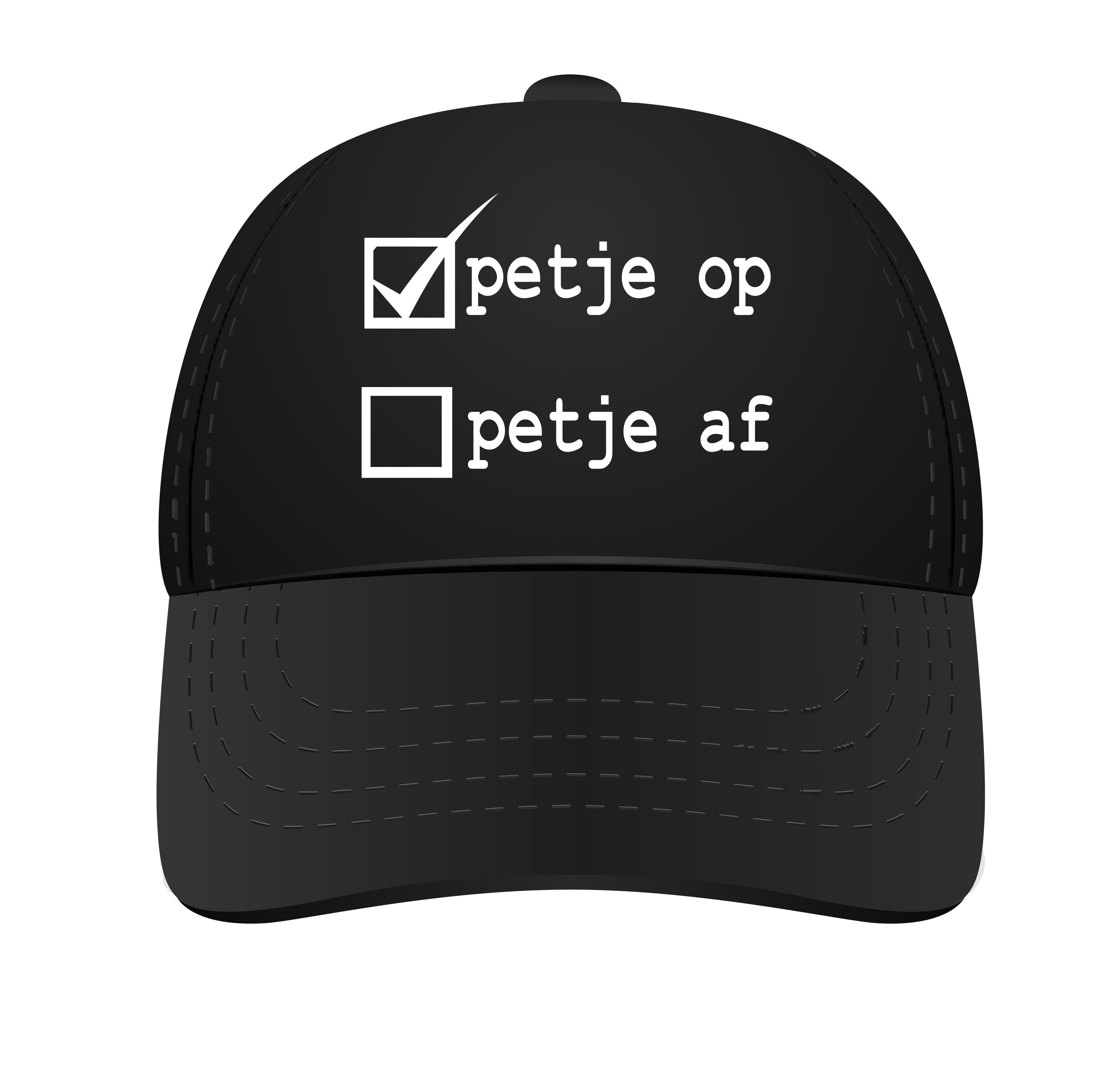 petje op petje af pet