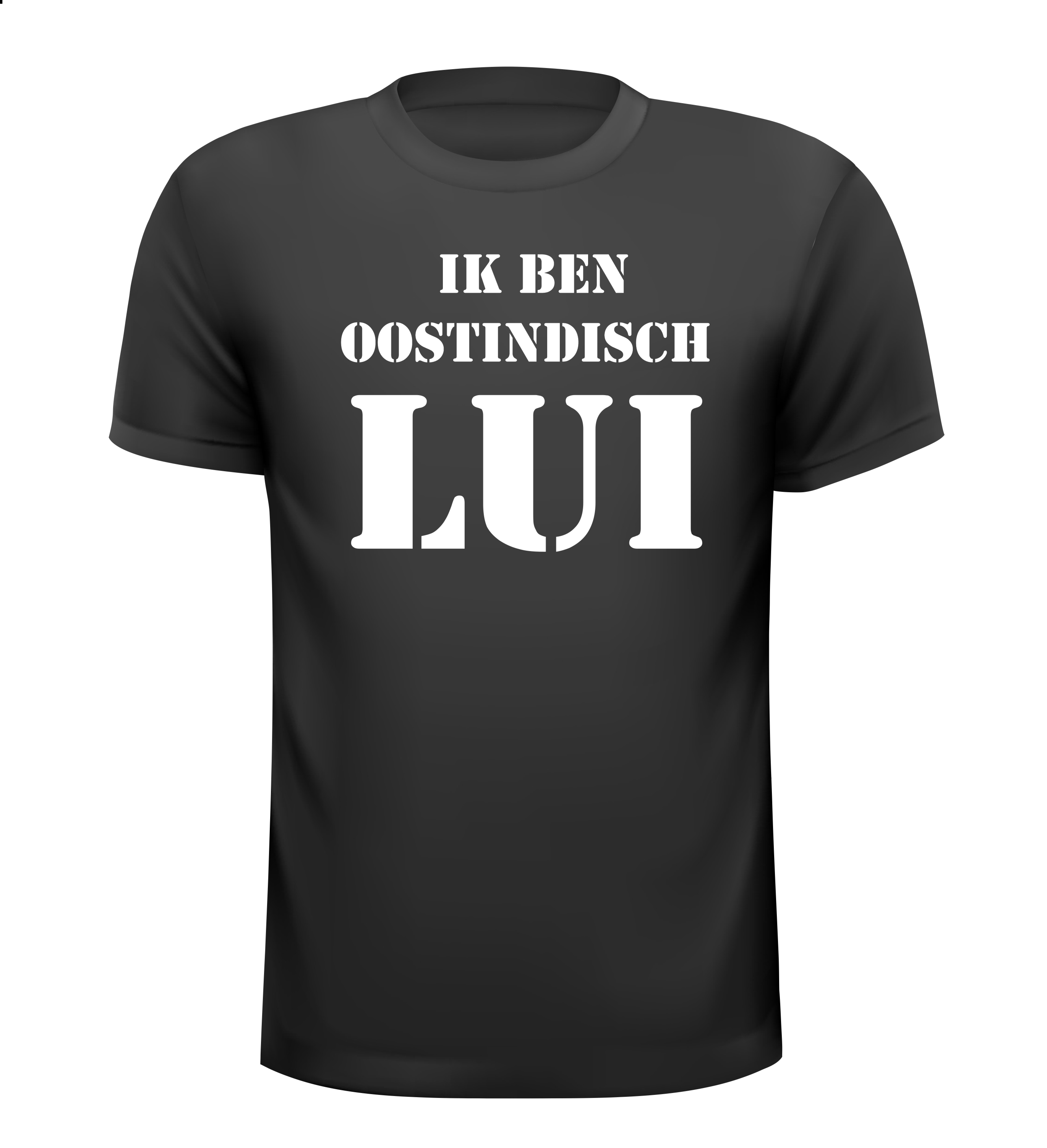 Ik ben oostindisch lui t-shirt korte mouw