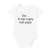 foto 1 Sst... ik kijk rugby met papa romper