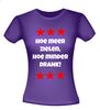 foto 4 hoe meer zielen hoe minder drank t-shirt korte mouw