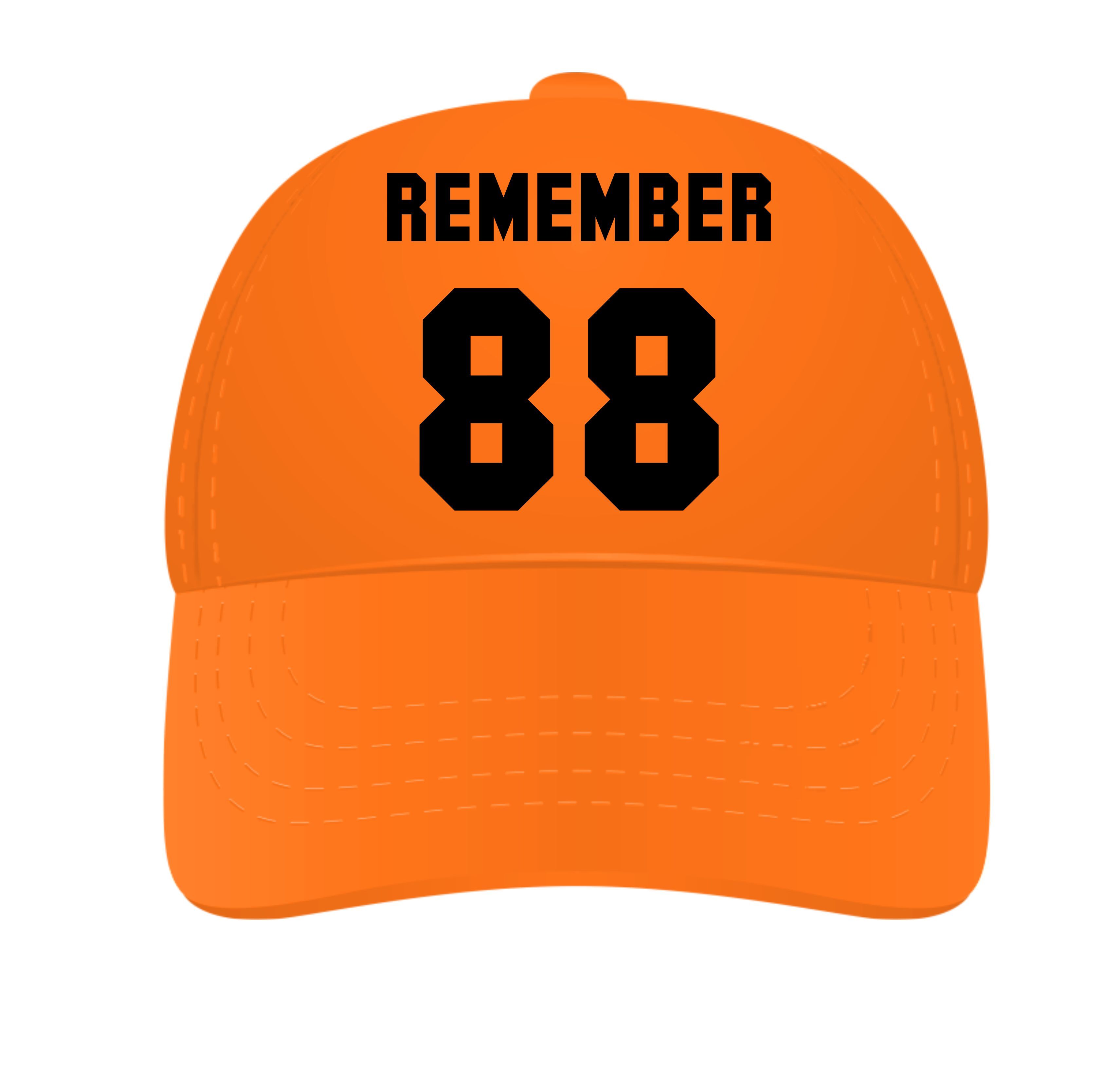 Remember 88 oranje pet