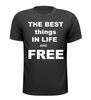 foto 1 the best things in life are free t-shirt korte mouw