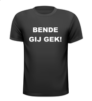 Bende gij helemaal gek t-shirt korte mouw Bende gij helemaal gek t-shirt korte mouw