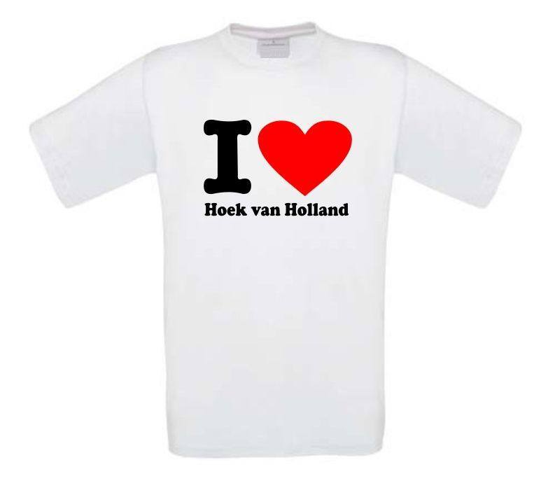 I love Hoek van Holland t-shirt korte mouw  