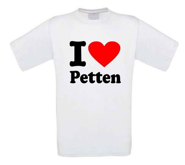 I love Petten t-shirt korte mouw  