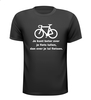 foto 1 Je kunt beter over je fiets lullen dan over je lul fietsen t-shirt korte mouw